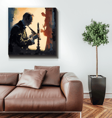 Harmonious Strings - Musician's Canvas Wall Art - Beyond T-shirts