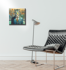 Wrapped Canvas Elephant Print.