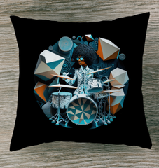 Bassline Breeze Outdoor Pillow