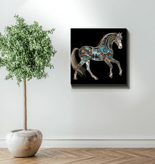 Majestic Horse Mountain Silhouette - Beyond T-shirts