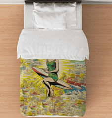 Surfing 1 25 Duvet Cover - Beyond T-shirts