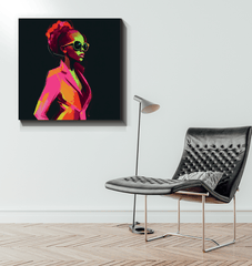 Vogue Vibes Runway Canvas Print - Beyond T-shirts