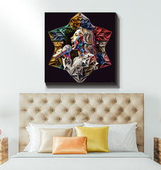 Harmony Music Wrapped Canvas