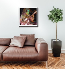 Space-themed Cosmos Concerto art piece for home decor