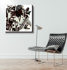 Note Nirvana Wrapped Canvas