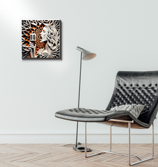 Hip Hop Beat Street Wrapped Canvas