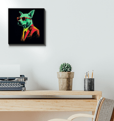 Loyal Companion Canvas Art - Beyond T-shirts