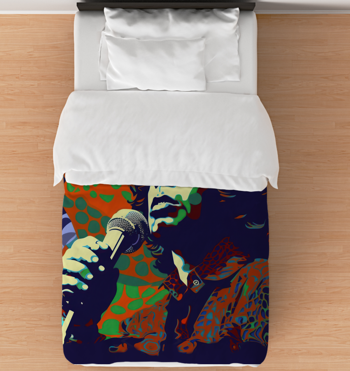 Electro Pulse Duvet Cover