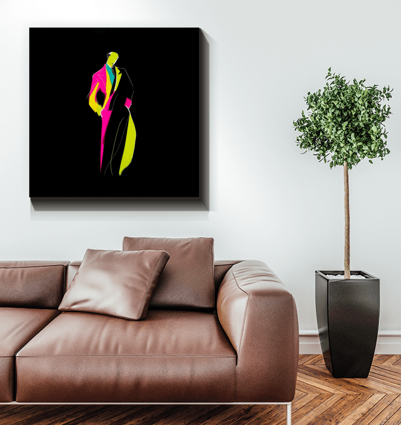 Abstract Couture Expression Canvas - Beyond T-shirts