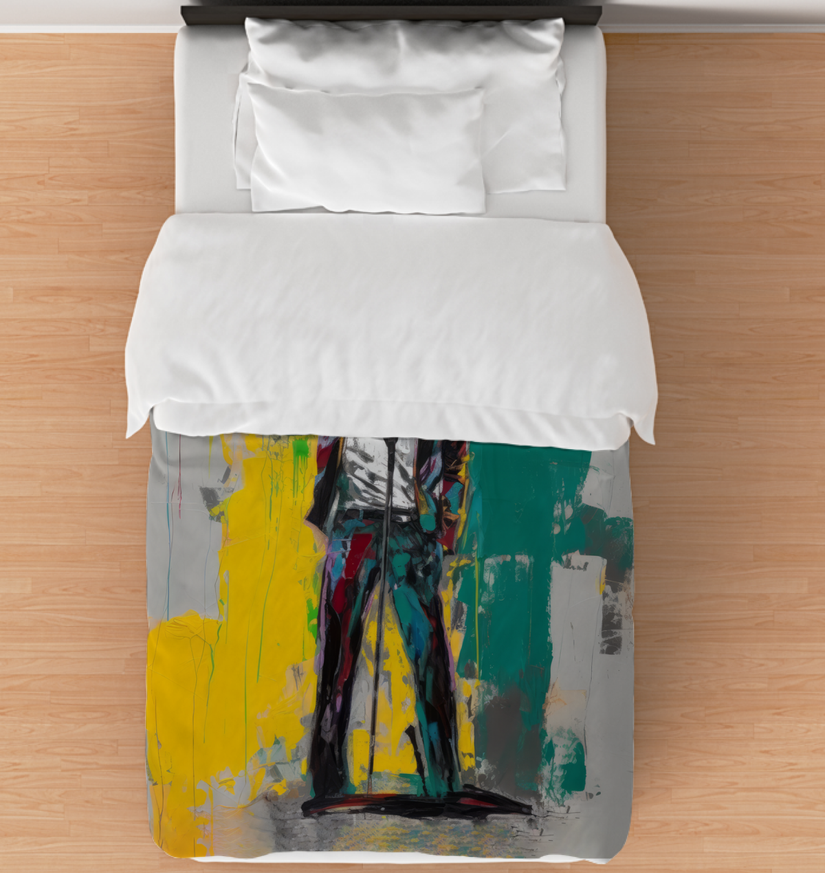 Abstract Expression Comforter