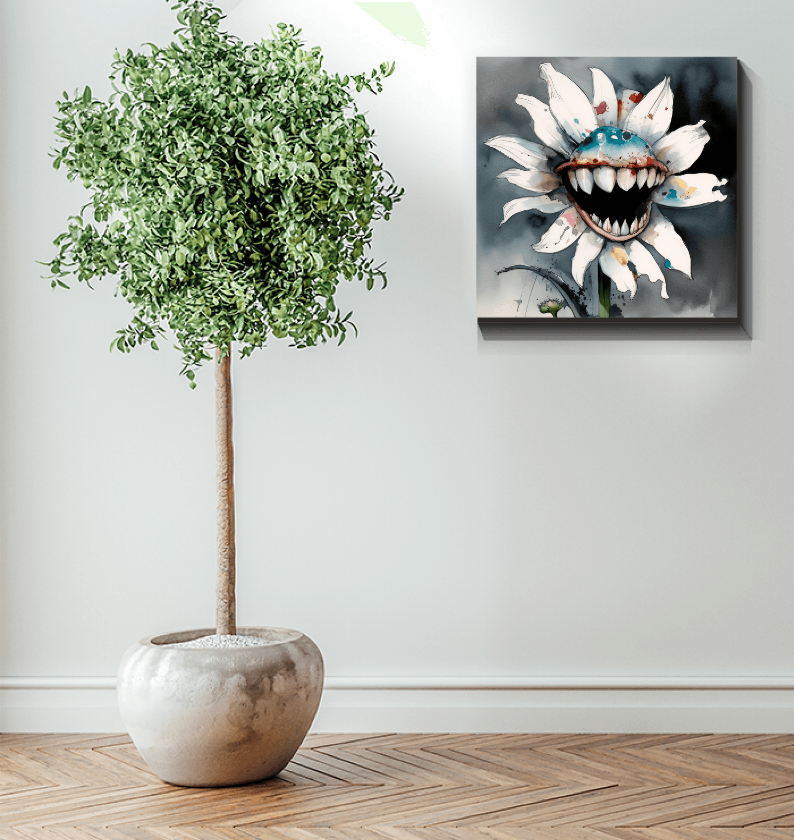 Lighthearted Lyrics Caricature Canvas - Beyond T-shirts