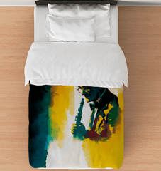 Electric Guitar Dreams Bedspread - Beyond T-shirts