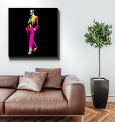 Dynamic Fashion Illustration Canvas - Beyond T-shirts