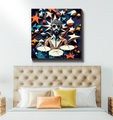 Harmonic Hues Wrapped Canvas