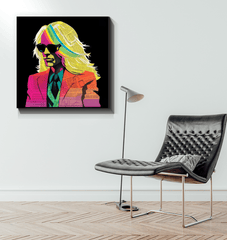 Elegance in Abstract Fashion Canvas - Beyond T-shirts