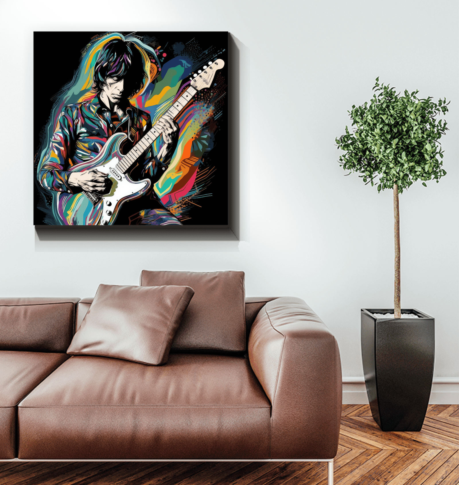 Glamorous Runway Oasis Wrapped Canvas - Beyond T-shirts