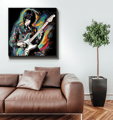 Glamorous Runway Oasis Wrapped Canvas - Beyond T-shirts