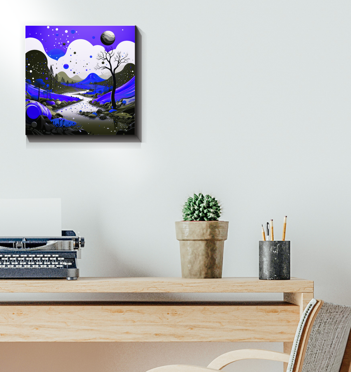 Enchanting Everglades Swamp Landscape Canvas