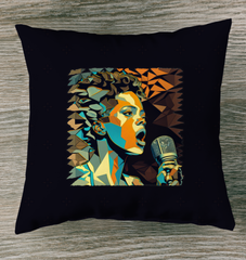 Tambourine Twilight Outdoor Pillow