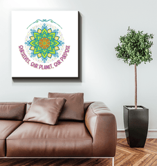 Bohemian Dreamcatcher Mandala Canvas - Beyond T-shirts