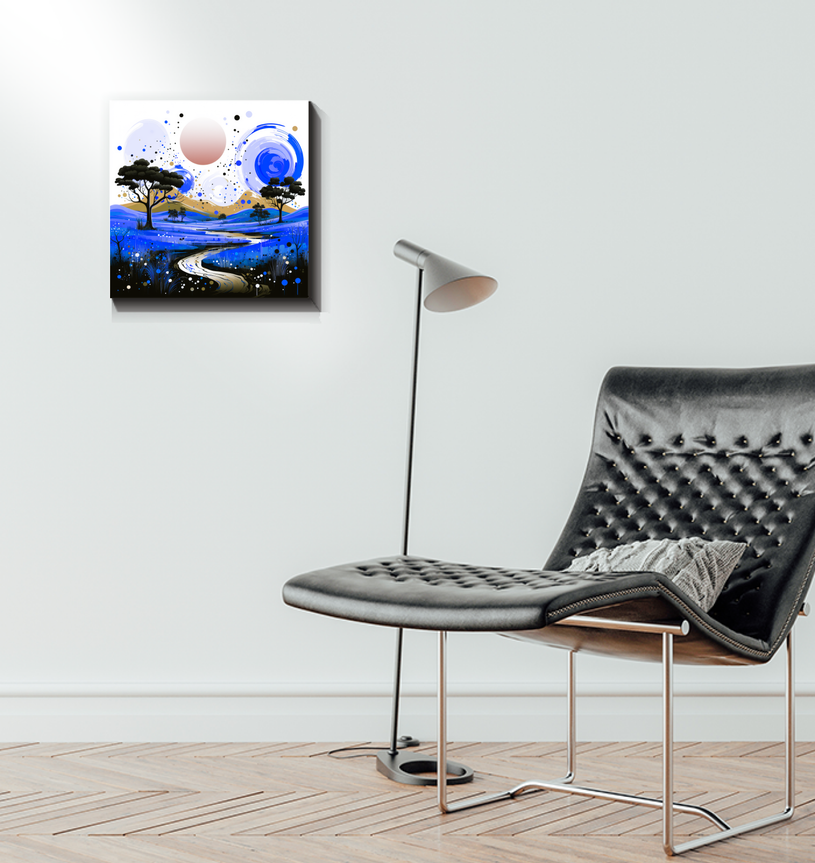 Captivating Canyon Desert Landscape Canvas