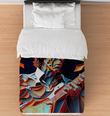 Groove to the Beat Duvet Cover