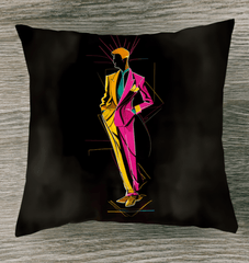 Chic Tribal Outdoor Pillow - Beyond T-shirts