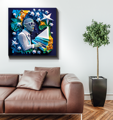 Crescendo Craft Wrapped Canvas