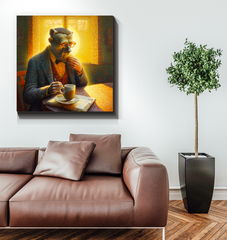 Rock Star Gorilla Guitarist Wall Art.