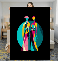 Gallery-Ready Graffiti Couture Sherpa Comfort - Beyond T-shirts