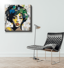 Rhapsody In Color Wrapped Canvas Harmonic Palette - Beyond T-shirts