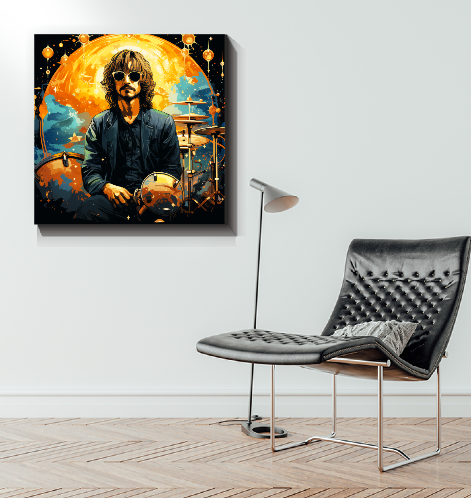 Mandolin Mystique Musical Instrument Canvas