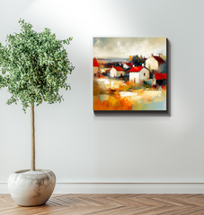 Coastal Escape Wrapped Canvas