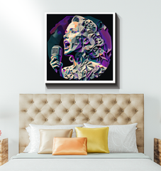 Operatic Passion Wrapped Canvas