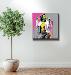 Dreamscape Symphony Minimalist Abstract Wrapped Canvas