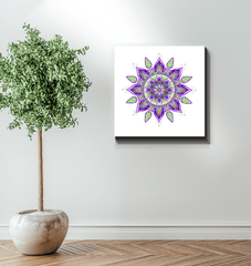 Vibrant Mandala Kaleidoscope Print - Beyond T-shirts