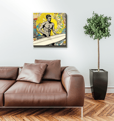 Surf Escape Canvas Art - Beyond T-shirts