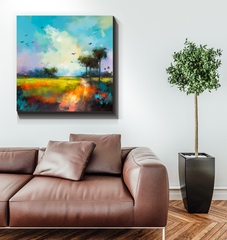 Coastal Horizon Canvas Art Print