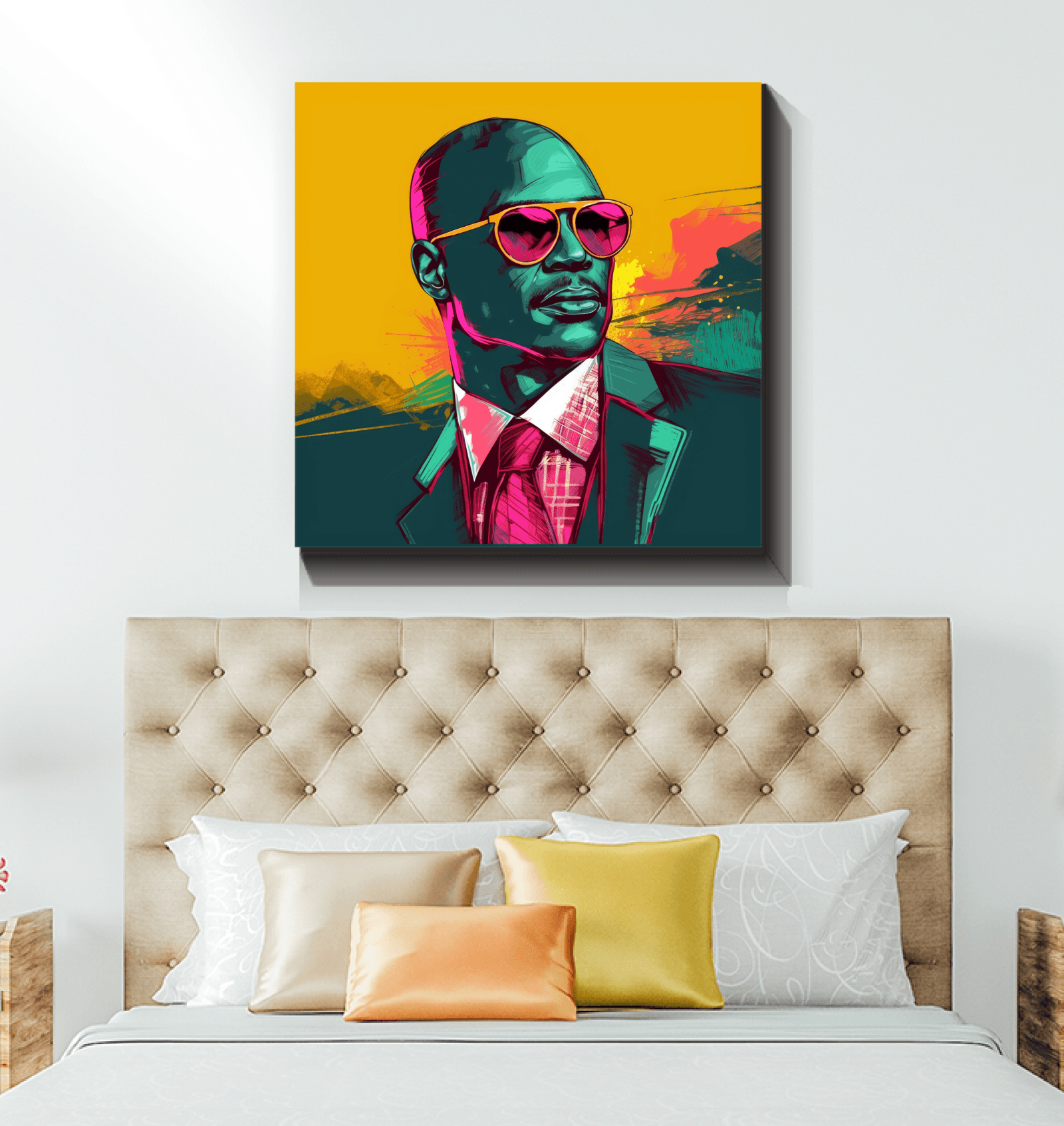 Runway Reverie Abstract Elegance Canvas - Beyond T-shirts