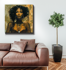 Sophisticated Urban Chic Canvas print