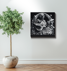 Soulful Expression Wrapped Canvas