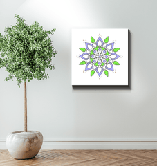 Mandala Harmony Ceramic Tile - Beyond T-shirts