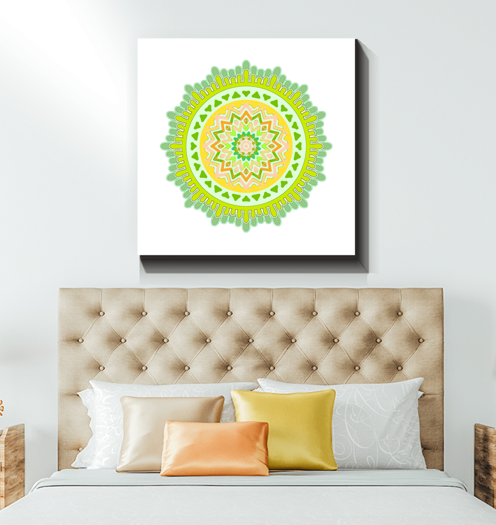 Geometric Mandala Metal Sculpture - Beyond T-shirts