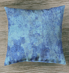 Liquid Silver Outdoor Pillow