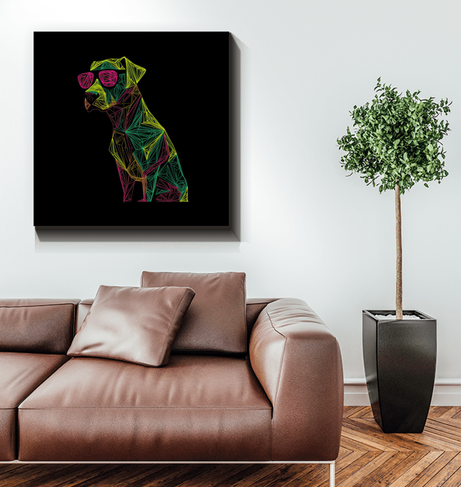 Playful Paws Canvas Print - Beyond T-shirts
