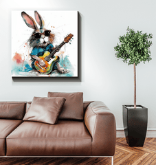 Artful Acoustics Caricature Canvas Art - Beyond T-shirts