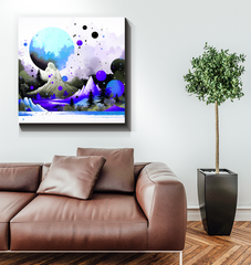 Majestic Mesa Rocky Landscape Canvas