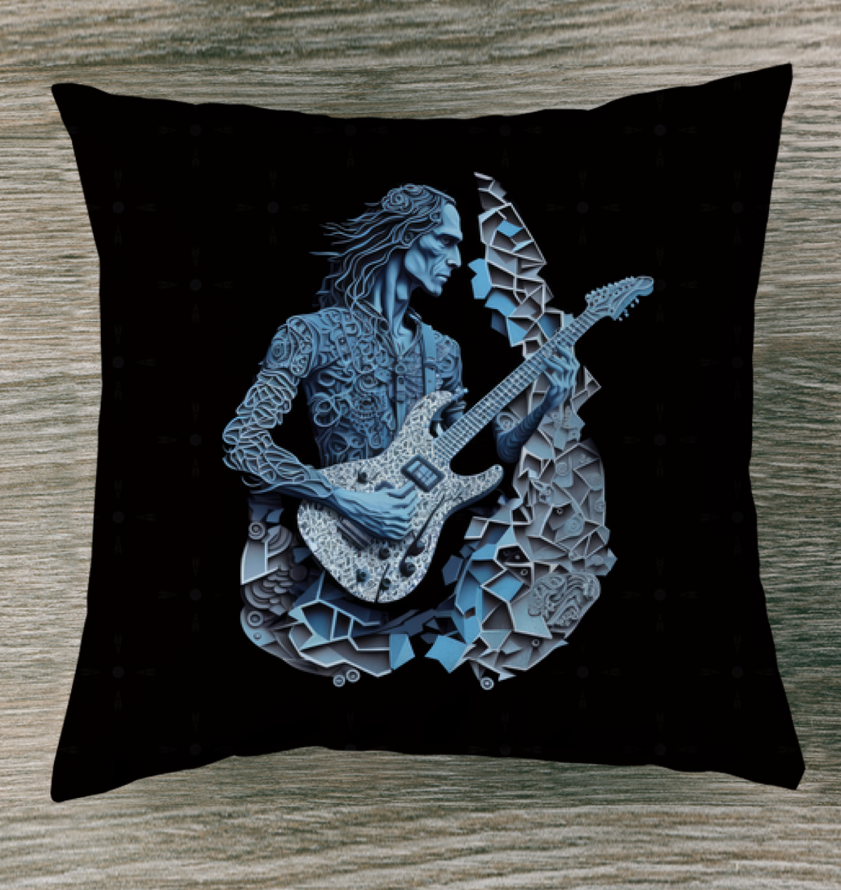 Timeless Treble Clef Outdoor Pillow