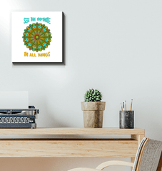 Floral Mandala Art Piece - Beyond T-shirts