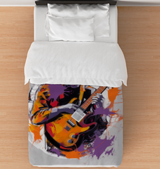 Soft Hues Abstract Duvet Cover